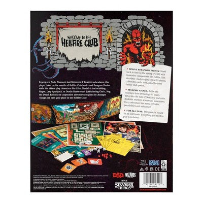 Wizards of the Coast Stranger Things: Welcome to the Hellfire Club