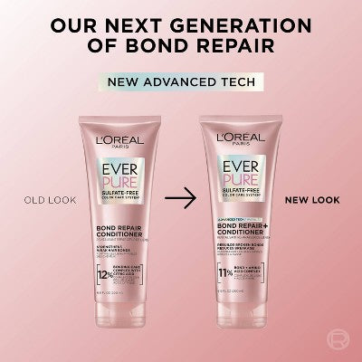 L'Oreal Paris EverPure Bonding Conditioner - 23oz: Paraben-Free, Sulfate-Free, Vegan, Floral Scent