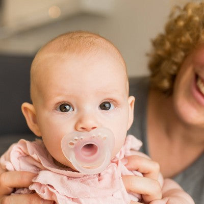Evenflo Feeding Balance + Stage 1 Cylindrical Silicone Pacifier - 0 Months+ 6ct