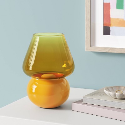 Dome Mushroom Novelty Table Lamp Mustard - Room Essentials