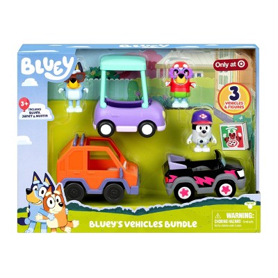 Bluey's Vehicles Bundle 3pk