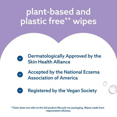WaterWipes Sensitive+ Soothing Wipes, 3-In-1 Cleans,Soothes, 99% Water with Botanical Extract, Unscented & Hypoallergenic Baby Wipes, 240ct