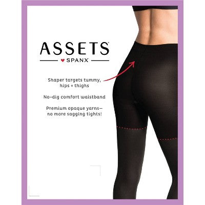 ASSETS by SPANX Women's Original Shaping Tights - Black 3