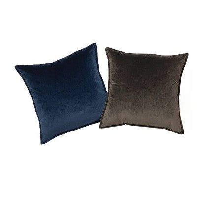 Brentwood Velvet Toss Pillow Brown