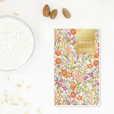 Day Designer 2025 Monthly Planner 6.14"x3.62" June: Pocket Calendar, Multicolored, Adult, Paper, Side Binding
