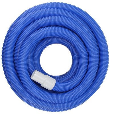 Pool Central Blow-Molded PE In-Ground Swimming Pool Vacuum Hose with Swivel Cuff 50' x 1.5" - Blue (LOCAL PICKUP ONLY)