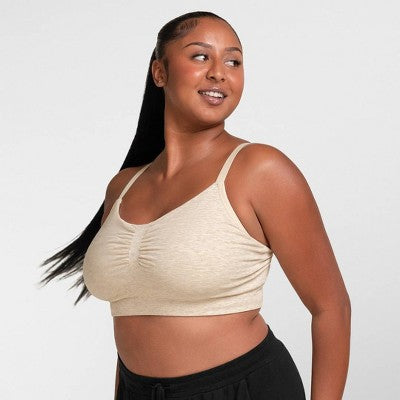 Kindred Bravely Women's PumpingBra - Oatmeal XXL