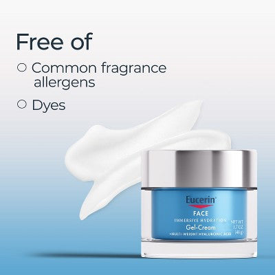 Eucerin Immersive Hydration Face Gel Cream - 1.7oz