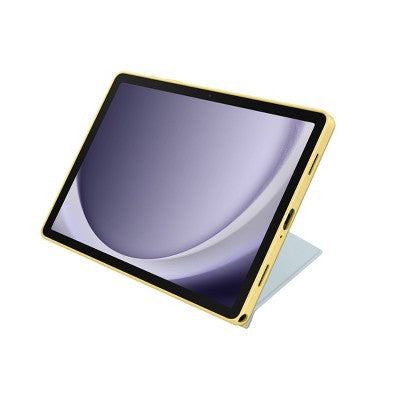 Samsung Galaxy Tab A9+ Book Cover - Blue/Yellow: Solid Epoxy Electronics Case