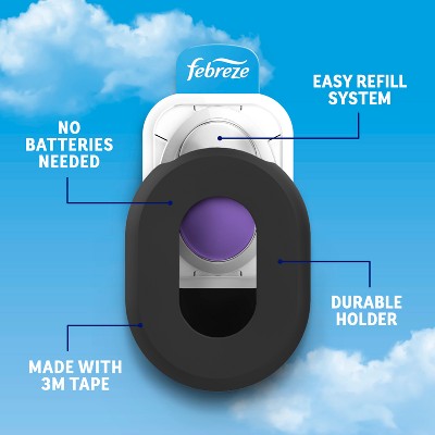 Febreze Trash Twilight Lavender Air Freshener Starter Kit: Oil, 2-Pack, Non-Powered