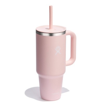 Hydro Flask 40oz All Around Travel Straw Tumbler - Trillium: Double-Wall, BPA-Free