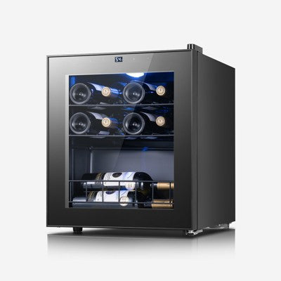 Yeego Mini Wine Fridge Refrigerator, 12 Bottle Counter Top Wine Cooler (LOCAL PICKUP ONLY)