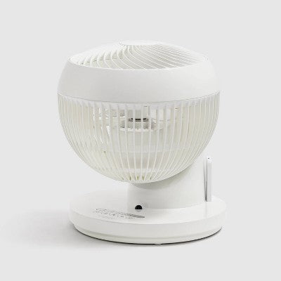 IRIS WOOZOO 360 Oscillating Fan with Remote and Timer 3 Speed Settings