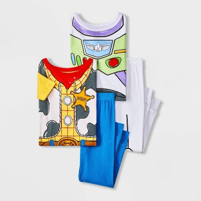 Toddler Boys' 4pc Snug Fit Cotton Toy Story Pajama Set - 18M