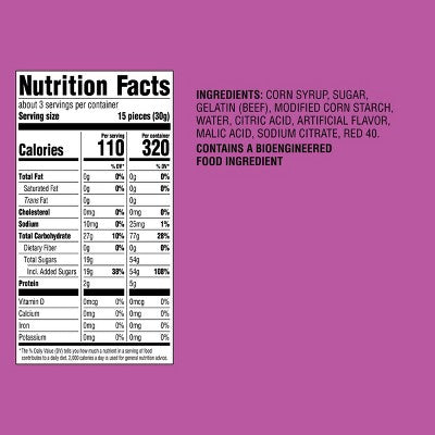 Halloween Freeze Dried Candy Fangs - 3oz - Favorite Day