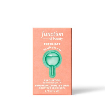 Function of BeautyExfoliate Bodygoal Booster Shot with2% Salicylic Acid- 0.2 fl oz: Liquid Body Wash, Anti-Acne, Oily Skin