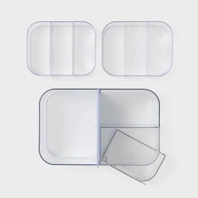 Cosmetic Vanity Makeup Caddy Blue - Brightroom