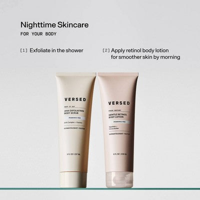 Versed Buff It Out AHA Unscented Exfoliating Body Scrub - 8 fl oz