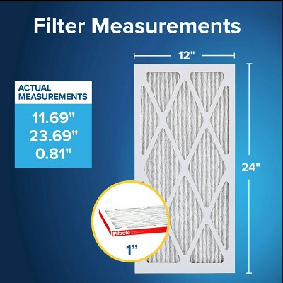 Filtrete 18x24x1 Allergen Defense Air Filter 1000 MPR: MERV 11 Electrostatic Furnace Filter, Captures Dust & Pollen (LOCAL PICKUP ONLY)