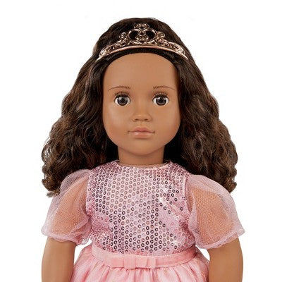 Our Generation Estrella 18" Doll with Pink Gown & Tiara