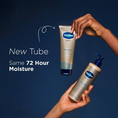 Vaseline Radiant X Even Tone Coconut Oil, Vitamin C & Peptides Body Lotion for Dry Skin - 7.5 fl oz