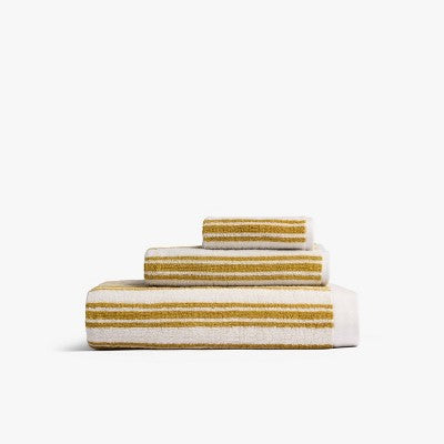 Striped Supersoft Bath Towel Parchment & Absinthe - Parachute for Target