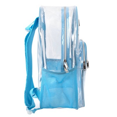Summit Ridge Clear Backpack - Light Blue: School Bag for Preschool & Elementary