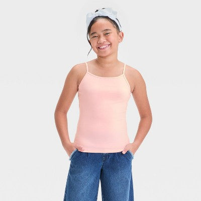 Girls' Cami Top - Cat & Jack Light Pink XL