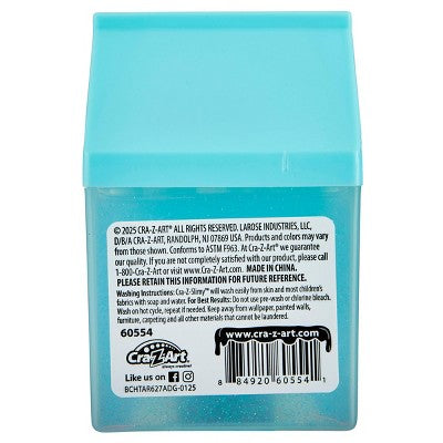 Cra-Z-Slimy Mermaid Punch Glitter Scented Slime with Mermaid Charm: Encourages Creativity, Includes Single Piece