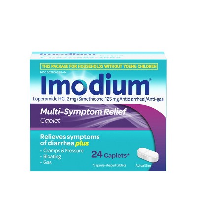 Imodium Multi-Symptom Relief Caplets - 24ct