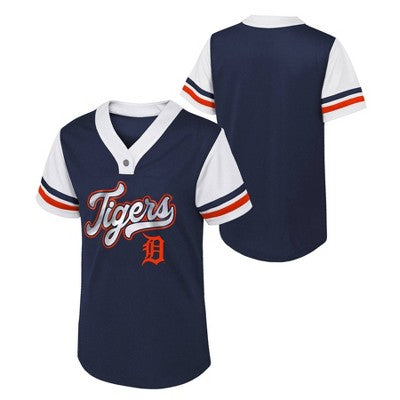 MLB Detroit Tigers Youth Girls Jersey - S