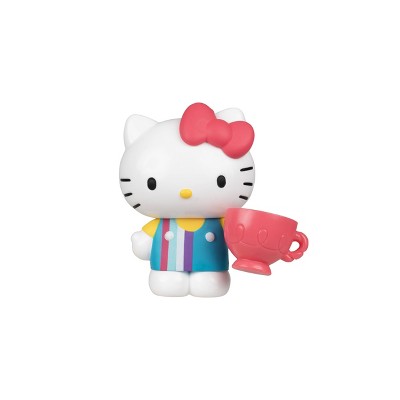 Hello Kitty 6" Retro Rainbow Mini Figure: 6 Plastic Figures Set for Collection