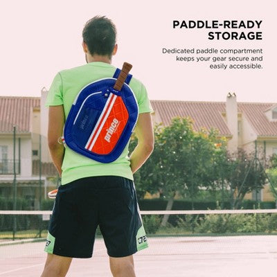 Prince Sports Pickleball Sling Bag - Red/White/Black