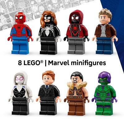LEGO Marvel Spider-Man vs Oscorp Building Toy 76324