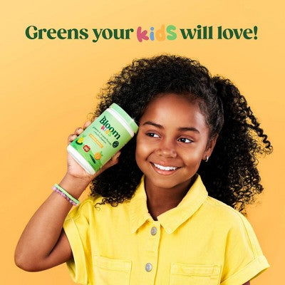 BLOOM NUTRITION Kids' - Greens and Superfoods Powder - Tropical Punch - 25ct