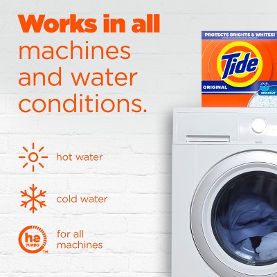 Tide Turbo High Efficiency Powder Laundry Detergent Original - 133 Loads