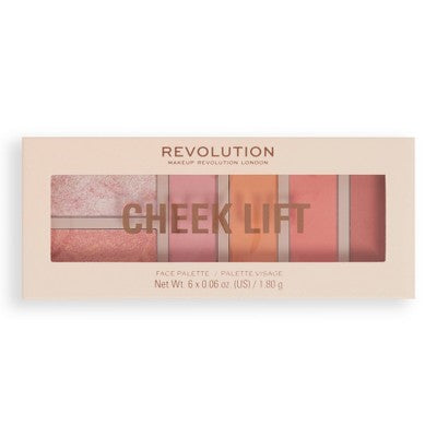 Makeup Revolution Cheek Lift Palette - Pink Energy - 0.39oz