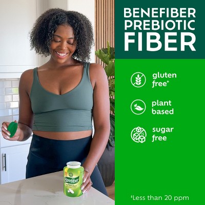 Benefiber Prebiotic GLP-1 Friendly Fiber Supplement Caplets - 84ct