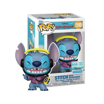 Funko POP! Disney: Lilo & Stitch - Stitch with Music Headphones Figure