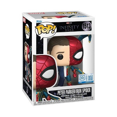 Funko POP! Marvel: Split Spider-Man/Peter Figure