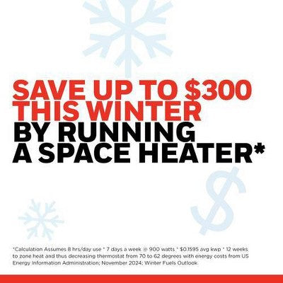 Honeywell Uber Heat 5 Ceramic Heater Black