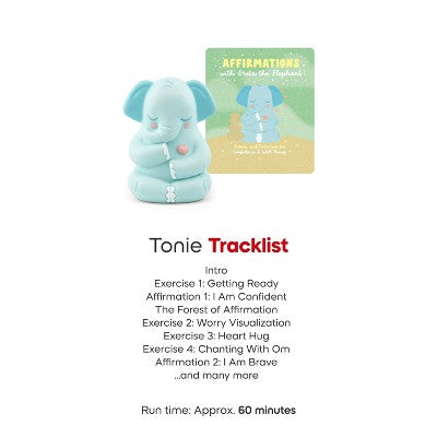 tonies Affirmations with Greta the Elephant Tonie Figurine *ADD 3 TO YOUR CART & 1 IS FREE!*