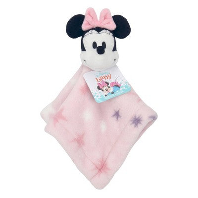 Lambs & Ivy Disney Baby Minnie Mouse Plush Security Blanket - Pink