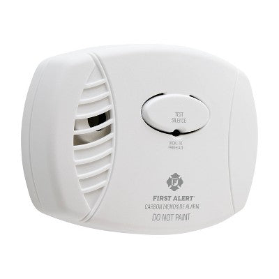 First Alert Alarm Smoke DC10 SM210CO400: 10-Year Smoke & Carbon Monoxide Detector, Battery Operated, White, 2-Pack