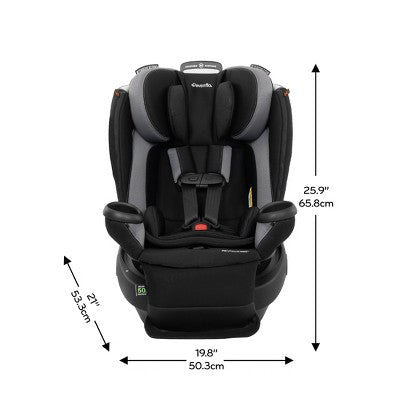 Evenflo Revolve 360 Extend All-in-One Rotating Convertible Car Seat - Revere Gray (LOCAL PICKUP ONLY)