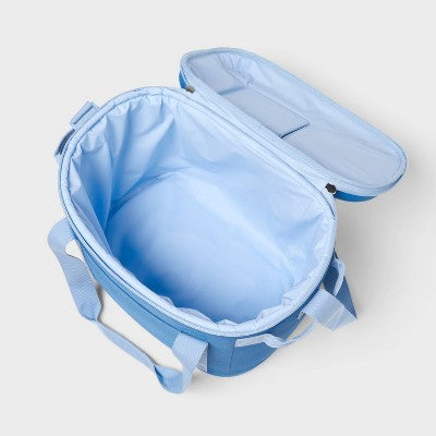 24 Cans/20.7qt Soft Sided Cooler - Sun Squad Blue