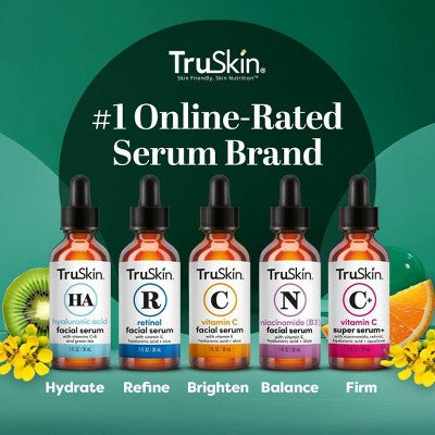 TruSkin Niacinamide Facial Serum with Vitamin E and Hyaluronic Acid - 1 fl oz