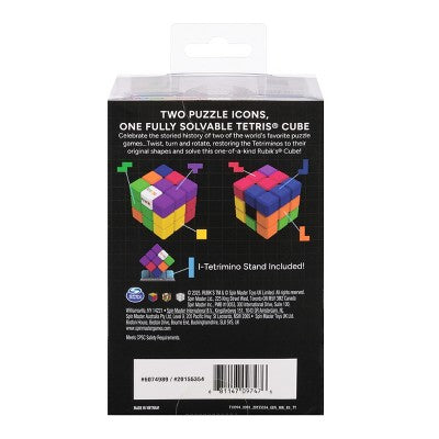 Rubik's Cube Tetris Brainteaser