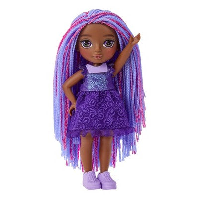 Rainbow High 6" Littles Doll - Indigo: Articulated Fashion Girl Figure with Accessories from MGA Entertainment