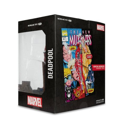 Marvel Deadpool 1:10th Scale Action Figure with Art Card: 22 Points of Articulation, Metal & Plastic Material